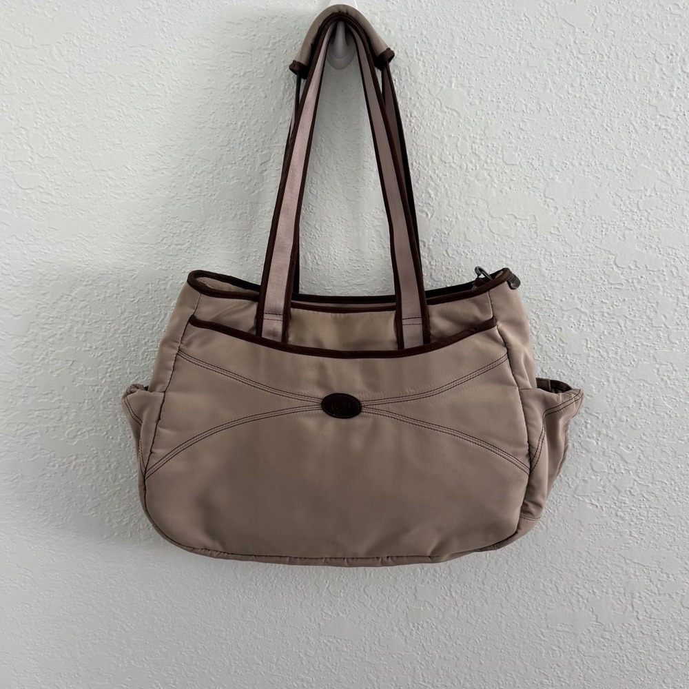 PACsafe Toursafe Antitheft Travel Tote PB083 with Exomesh Beige Shoulder Bag